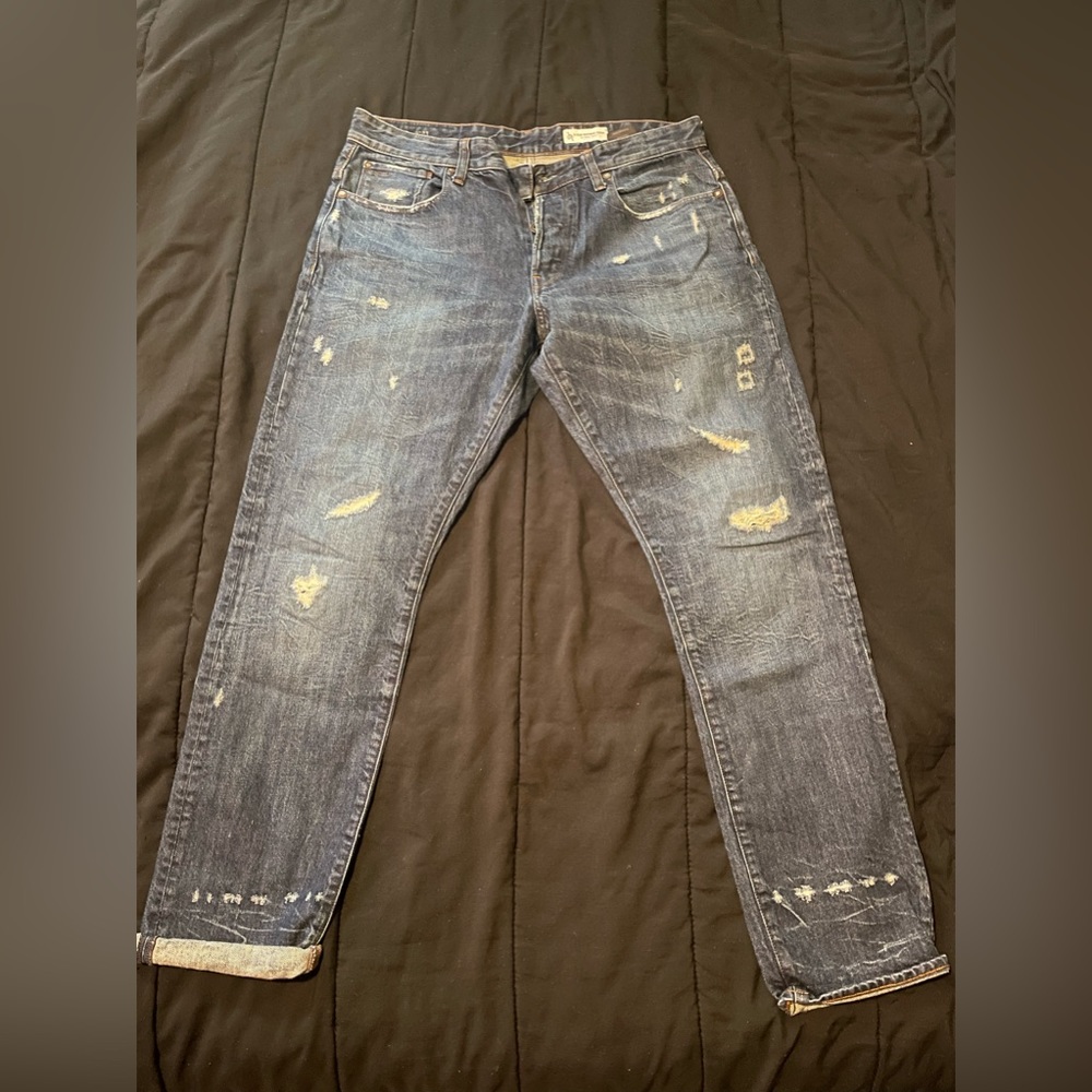 G star raw jeans.